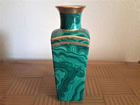 Reservedchristian Dior Malachite Gaudron Vase Fine Home